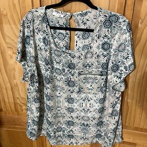 Maurice’s Zippeed Pocket Blouse
